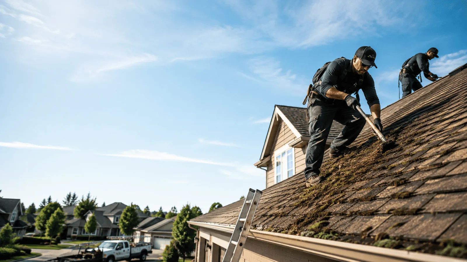 Roof Moss Removal in Bison, OK near me